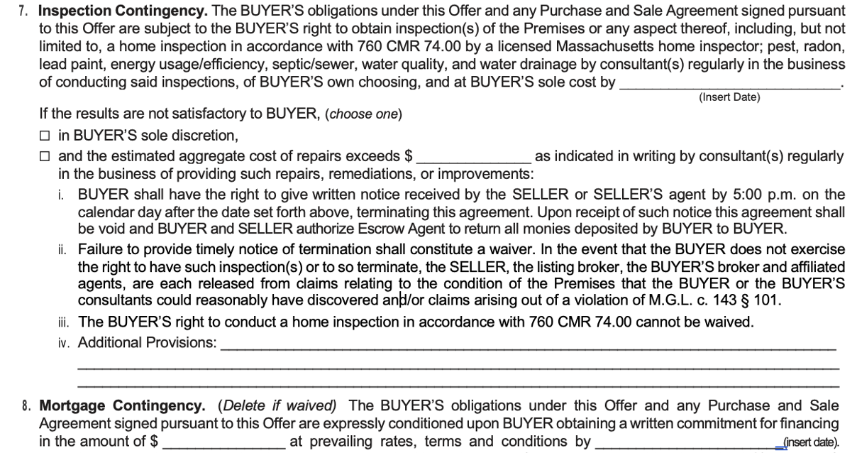 Forms Update: Home Inspection Regulations | MAR Online Blog ...
